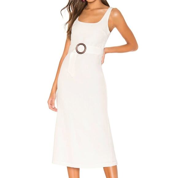 Privacy Please Dresses & Skirts - Privacy Please Revolve Luz White Midi Dress